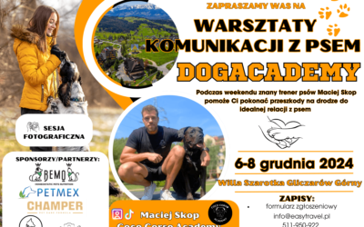 WEEKEND Z PSEM W DOGACADEMY Z MACIEJEM SKOPEM